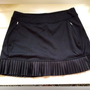 Black Tennis Skort by Inphorm